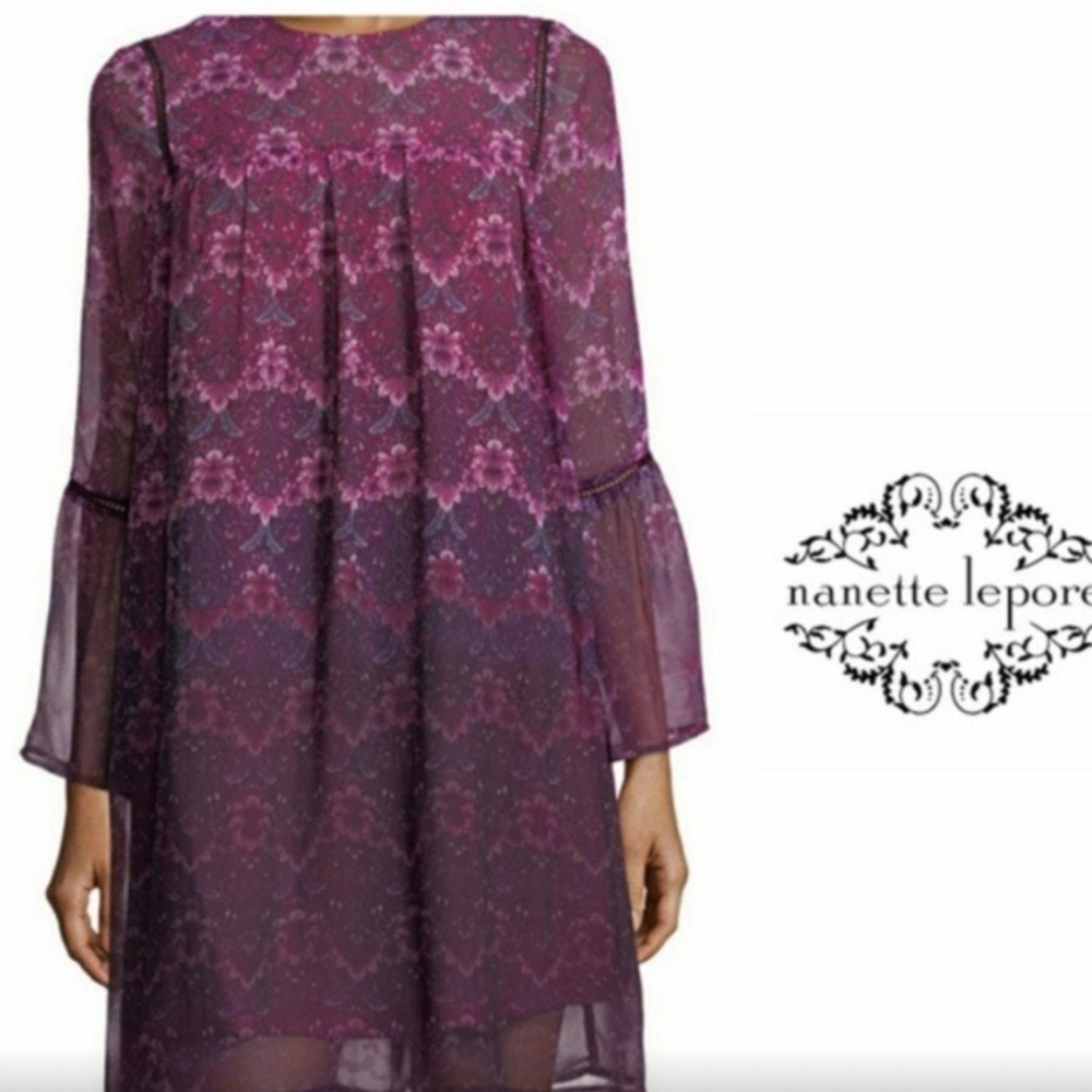 Nanette Lapore moody romance shift dress
